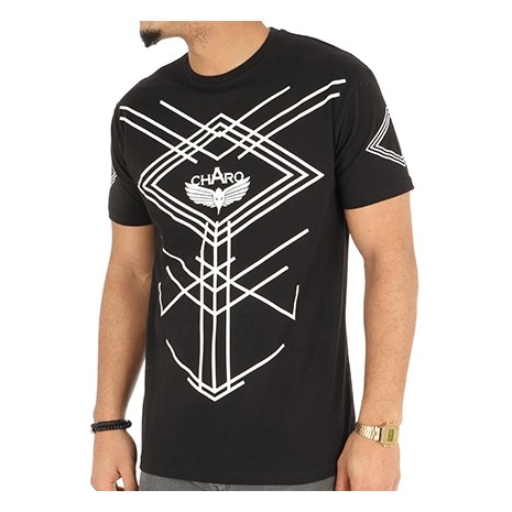 Charo - Tee Shirt Shaman Noir Niska