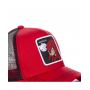 CAPSLAB  - CASQUETTE TRUCKER SONIC 100% ROUGE by Capslab