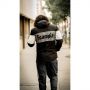 VESTE SCAMPIA CAPO - NOIR/BLANC
