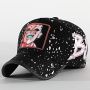 CAPSLAB  Casquette Buu Noir Rose