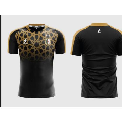 Dkali T-shirt Maillot 2021/22 Algérie Noir